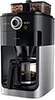 Kleines Bild der Kaffeemaschine mit Mahlwerk - Philips HD7766/00