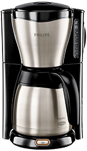 Frontansicht -
Filterkaffeemaschine Philips HD 7546/20 Thermo